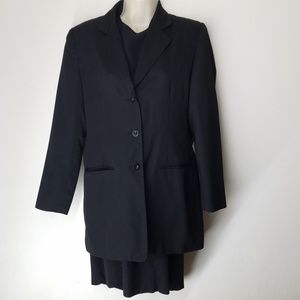 Vintage Adolfo Studio Black Dress & Blazer